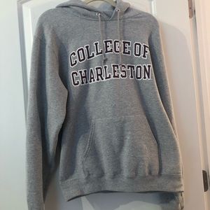 college of charleston grey hoodie!!